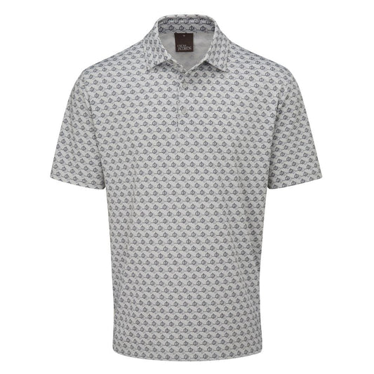 Oscar Jacobson Kotewell Golf Polo Shirt 2024 - Lunar Grey Lunar Grey M 