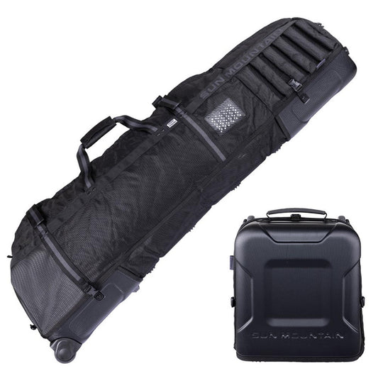 Sun Mountain Kube Golf Travel Cover - Black Black