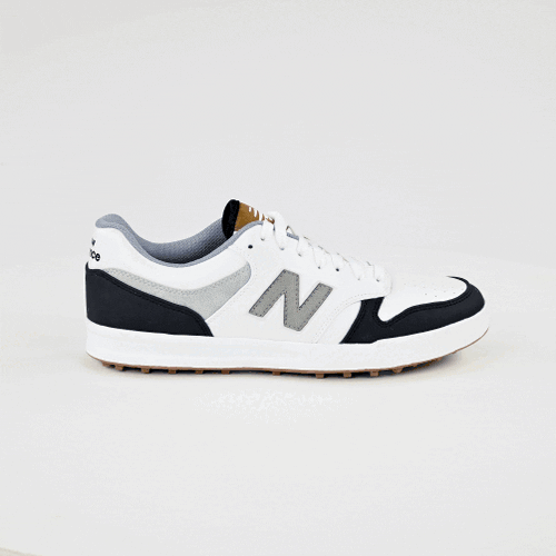 New Balance Men's 480 Spikeless Golf Shoes 2026 - White / Black
