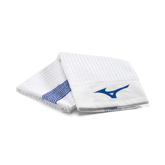Mizuno Golf RB Retro Stripe Towel - White White