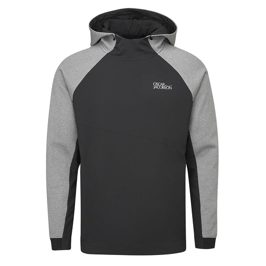 Oscar Jacobson Oakways Mens Golf Hoodie - Black Black M 