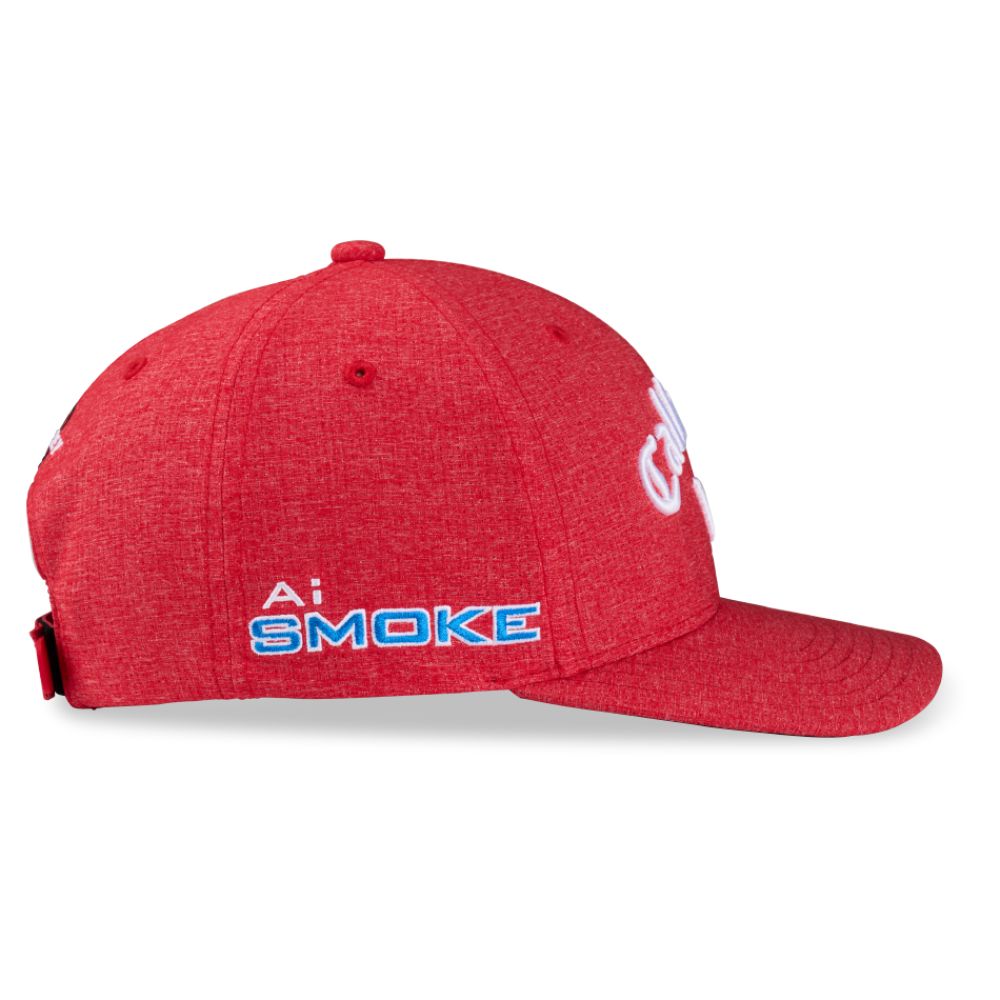 Callaway Golf Performance Pro Golf Cap - Heather Red