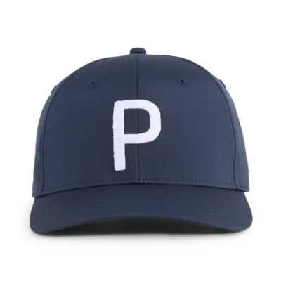 PUMA Heritage P Tech Golf Cap 2026 - Deep Navy / White Glow Deep Navy / White Glow
