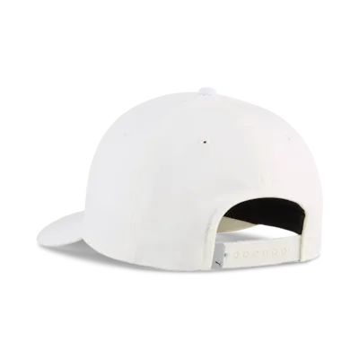 PUMA Heritage P Tech Golf Cap 2026 - Warm White / Melon Glow