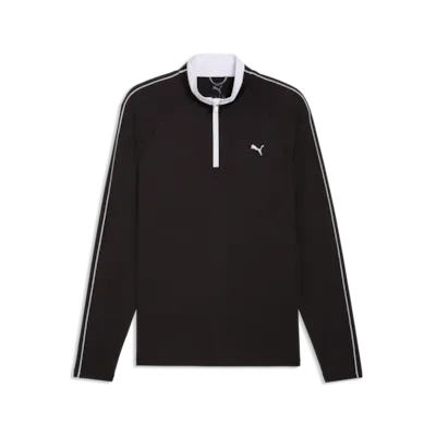 PUMA Pure 3.0 Golf ¼ Zip 2026 - Black / White Glow Black / White Glow M