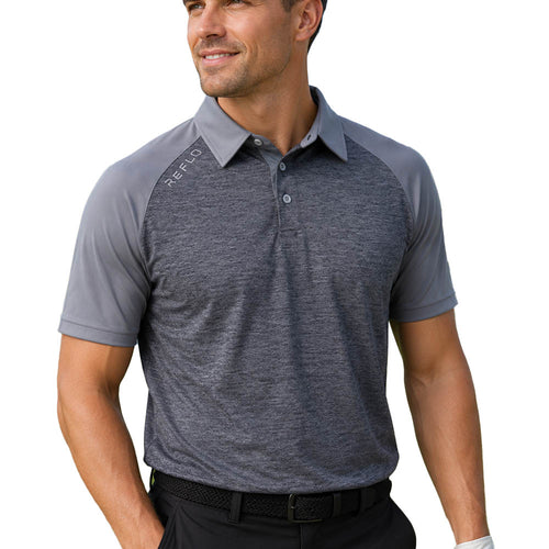 Reflo Tummel Short Sleeve Golf Polo Shirt - Tech Grey Tech Grey S
