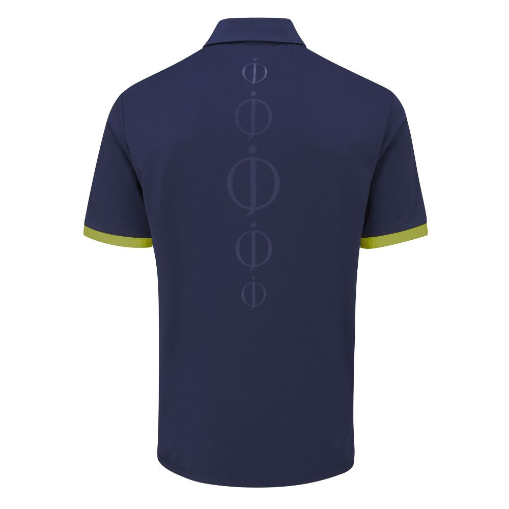 Oscar Jacobson Riviera Tour Golf Polo Shirt 2024 - Navy   