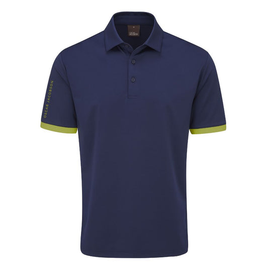 Oscar Jacobson Riviera Tour Golf Polo Shirt 2024 - Navy Navy M 
