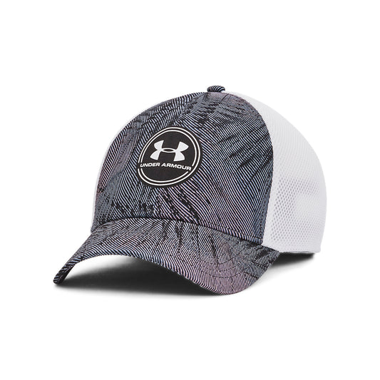 Under Armour Iso-Chill Driver Mesh Cap 1369804 Black/White/White 004 M/L 