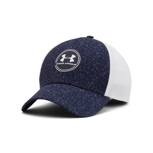 Under Armour Golf Iso-Chill Driver Mesh Cap 1369805-411 Midnight Navy / White 411 OSFA 