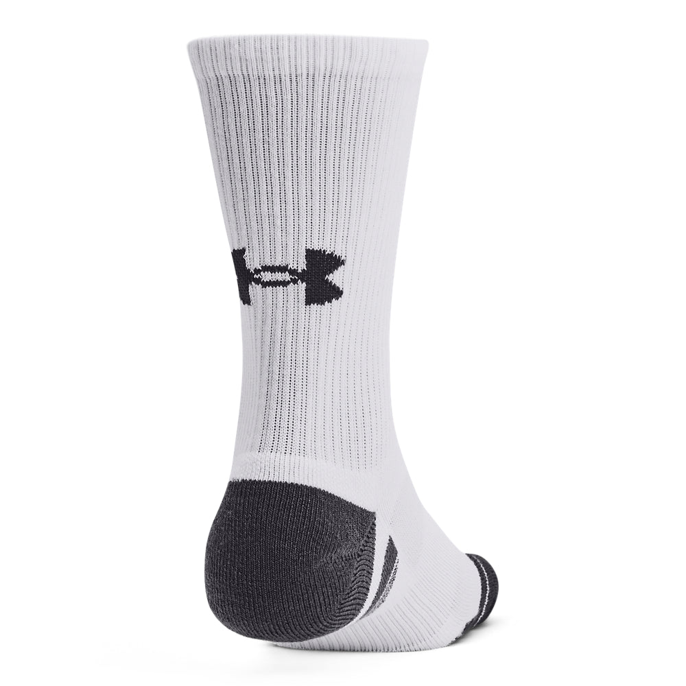 Under Armour Performance Tech Crew Socks 3 Pack 1379512-100   