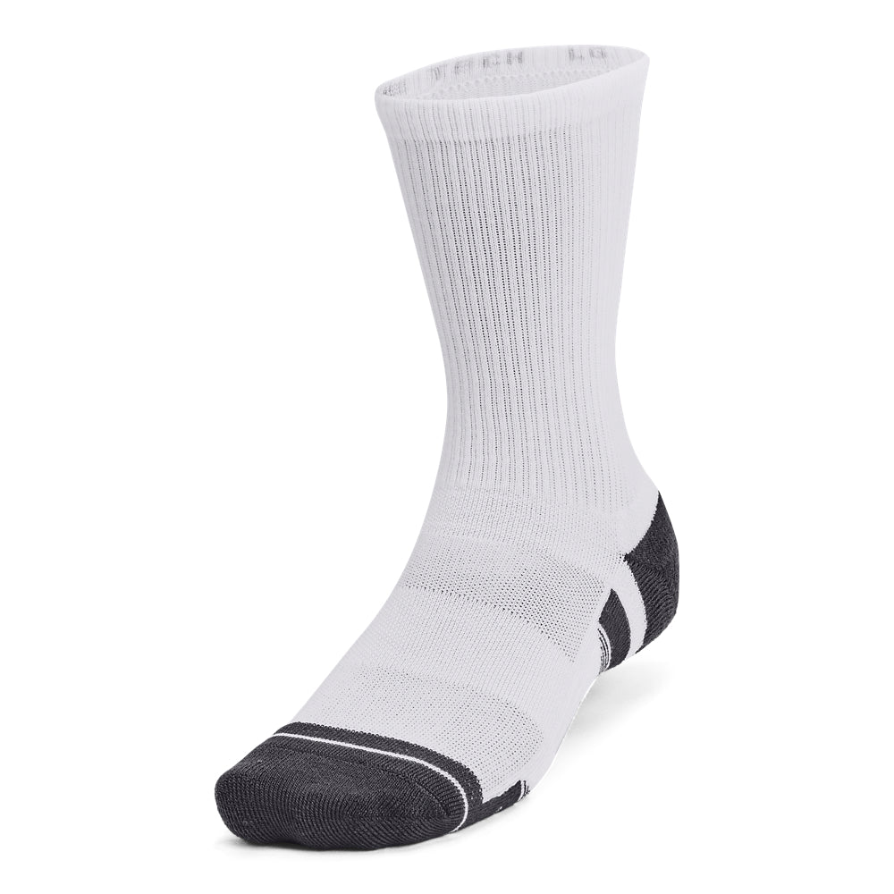 Under Armour Performance Tech Crew Socks 3 Pack 1379512-100   