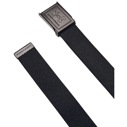 Under Armour Golf Stretch Webbing Belt 1383935-001 Black 001  