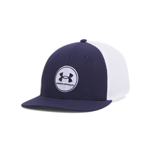 Under Armour Iso-Chill Mens Golf Cap 2025 - 1389887-410 Midnight Navy / Midnight Navy 410 M/L