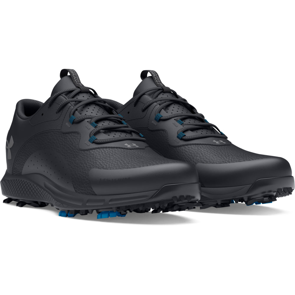 Under Armour Charge Draw 2 Wide Mens Spiked Golf Shoes 3026401-003   