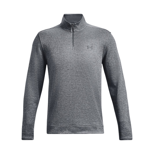 Under Armour Golf Storm Sweater Fleece 1/4 Zip 1373674-012 Pitch Grey/Black 012 M 