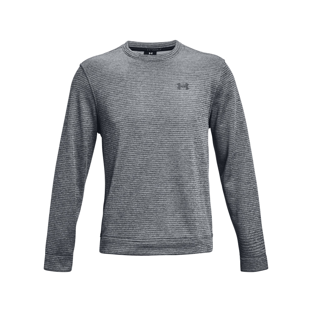 Under Armour Golf Storm Fleece Crew Neck Sweater 1373675-012 Pitch Grey 012 M 