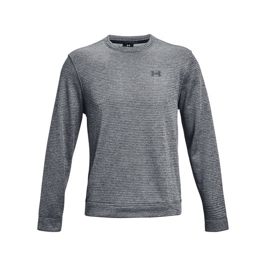 Under Armour Golf Storm Fleece Crew Neck Sweater 1373675-012 Pitch Grey 012 M