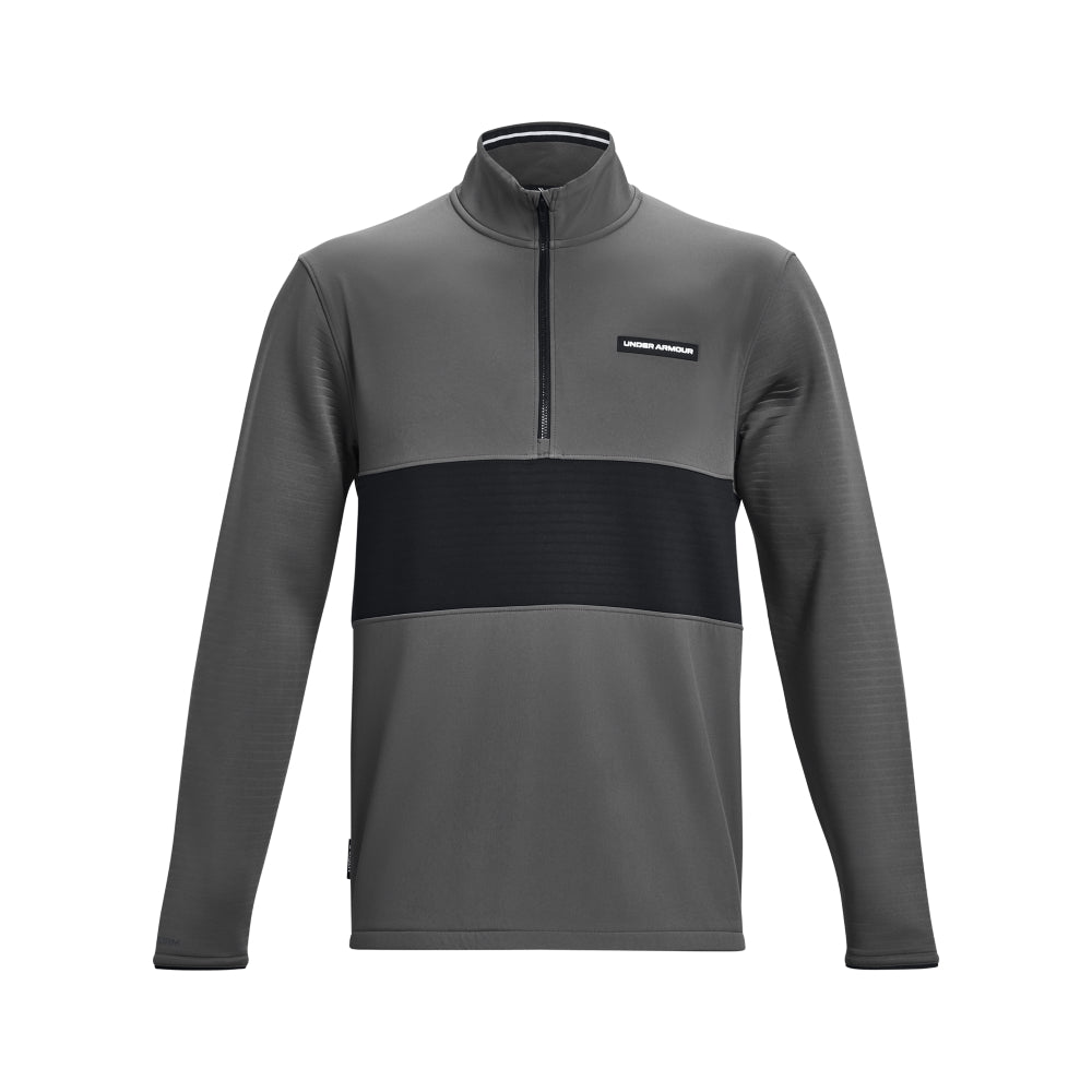 Under Armour Golf Storm Daytona 1/2 Zip Pullover Windtop 1379723 Deep Grey / Black / White 044 M 