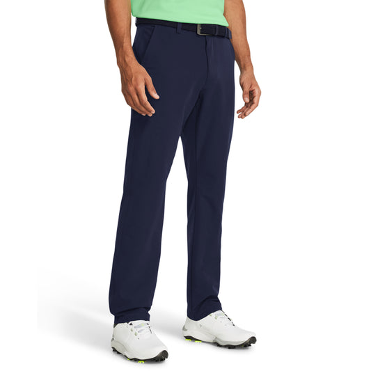 Under Armour Tech Tapered Golf Trousers 1374606-410 Midnight Navy 410 W30 L30 