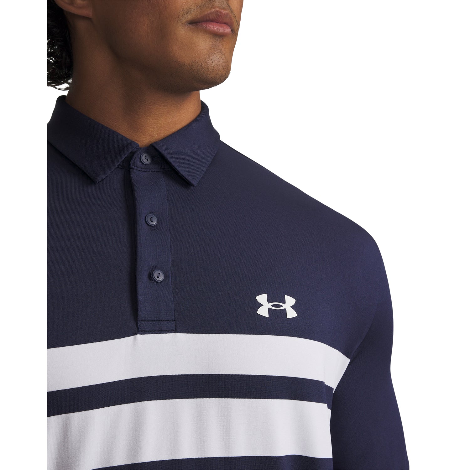 Under Armour UA Playoff 3.0 Stripe Golf Polo Shirt 2025 - 1378676-428