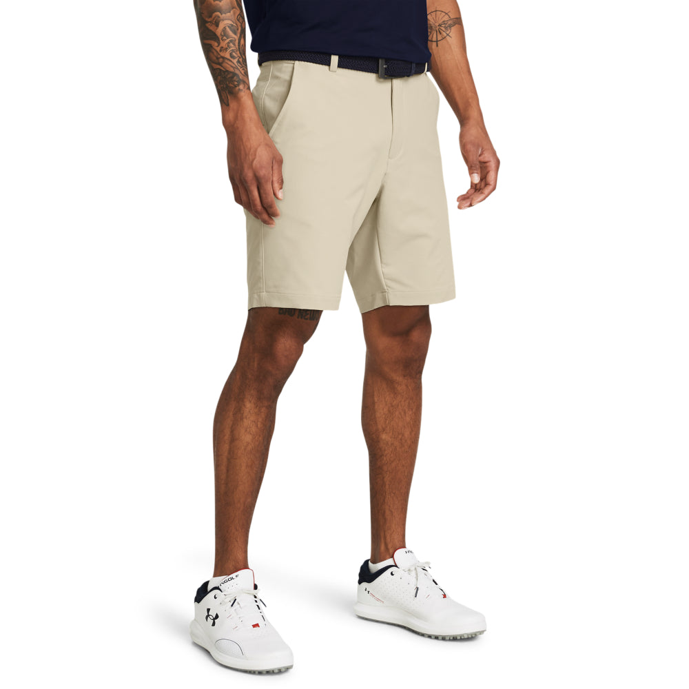 Under Armour Golf Tech Taper Shorts 1383154-289 Khaki Base 289 30 