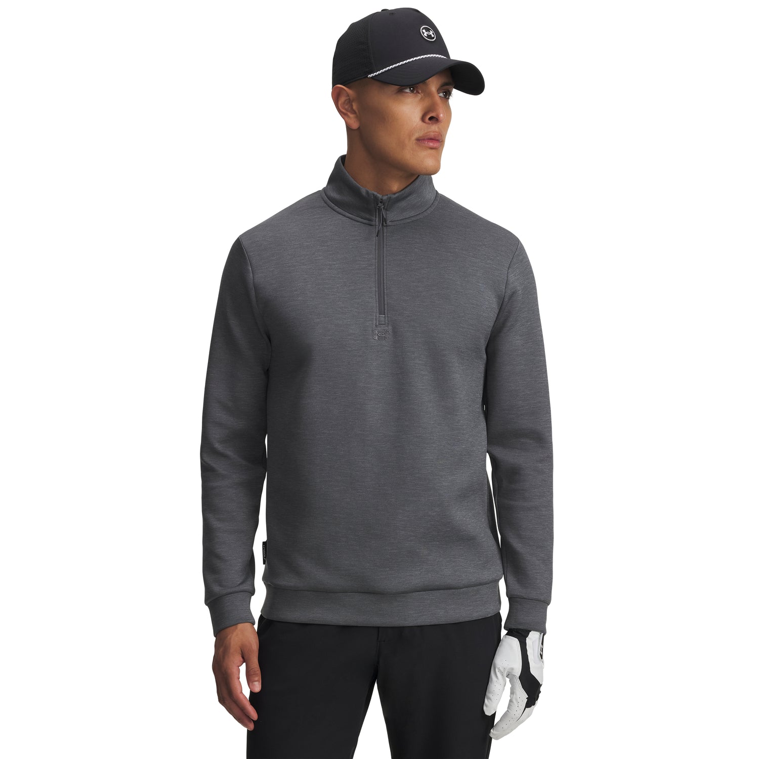 Under Armour Drive Midlayer Mens Golf Pullover 2025 - 1387124-025 Castlerock / Castlerock 025 M