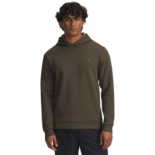 Under Armour Drive Golf Midlayer Hoodie Top 2025 - 1389384-390 Marine OD Green / Marine OD Green 390 M