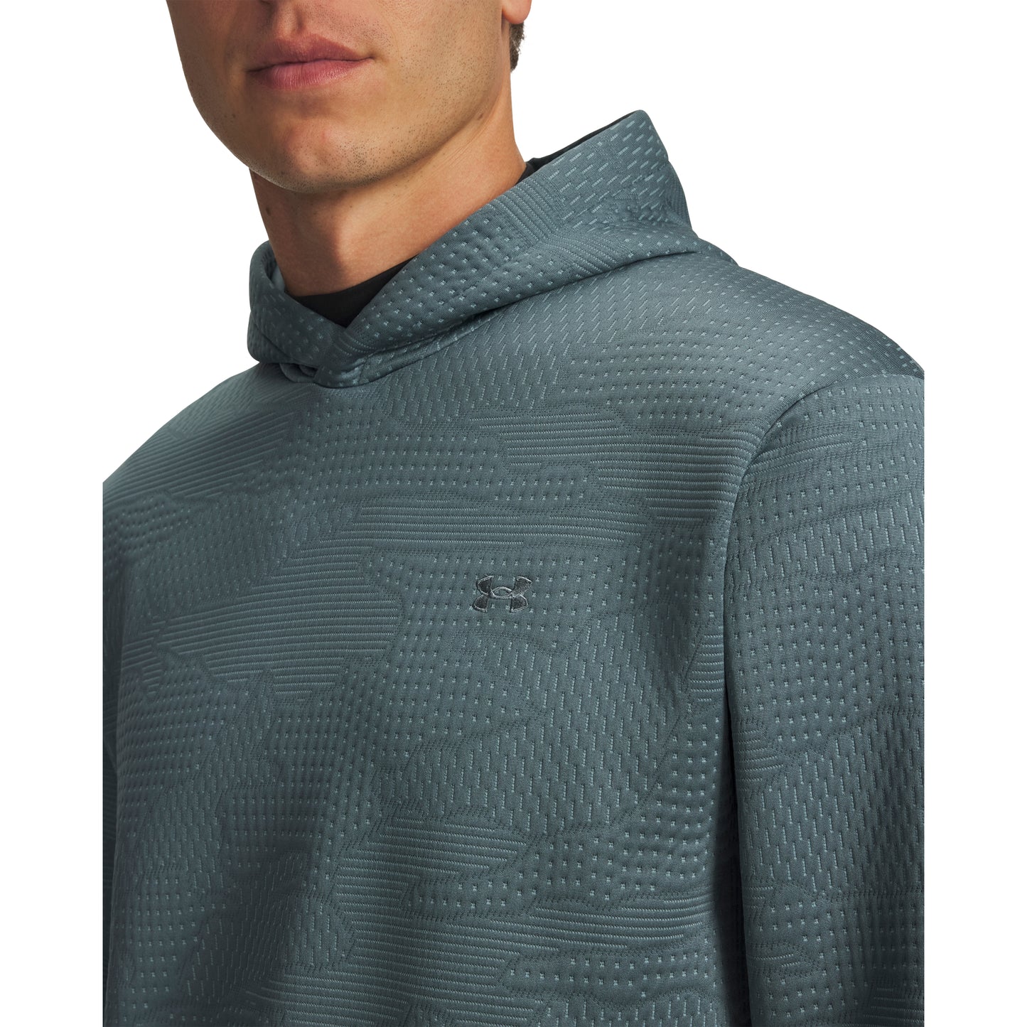 Under Armour Drive Jacquard Mens Golf Hoodie 2025 - 6003724-587
