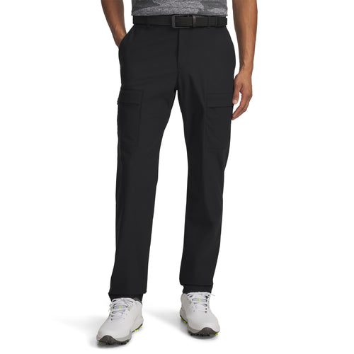Under Armour Drive Mens Golf Cargo Pants 2025 - 6006032-001 Black / Halo Grey 001 W32 L30