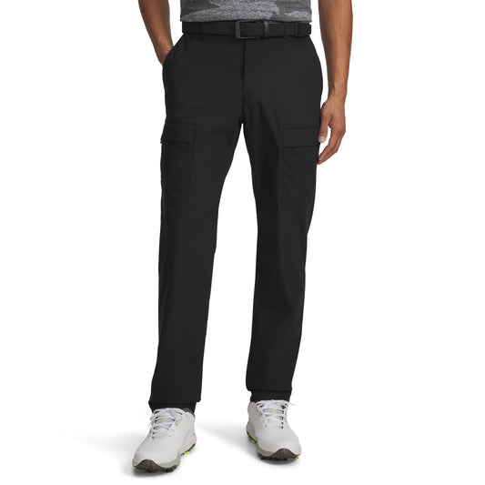 Under Armour Drive Mens Golf Cargo Pants 2025 - 6006032-001 Black / Halo Grey 001 W32 L30