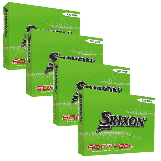 Srixon Soft Feel Golf Balls - 4 For 3 Offer White  