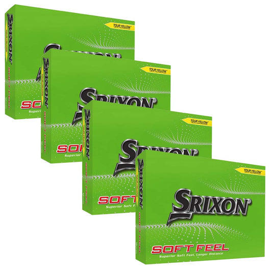 Srixon Soft Feel Golf Balls - 4 For 3 Offer White  