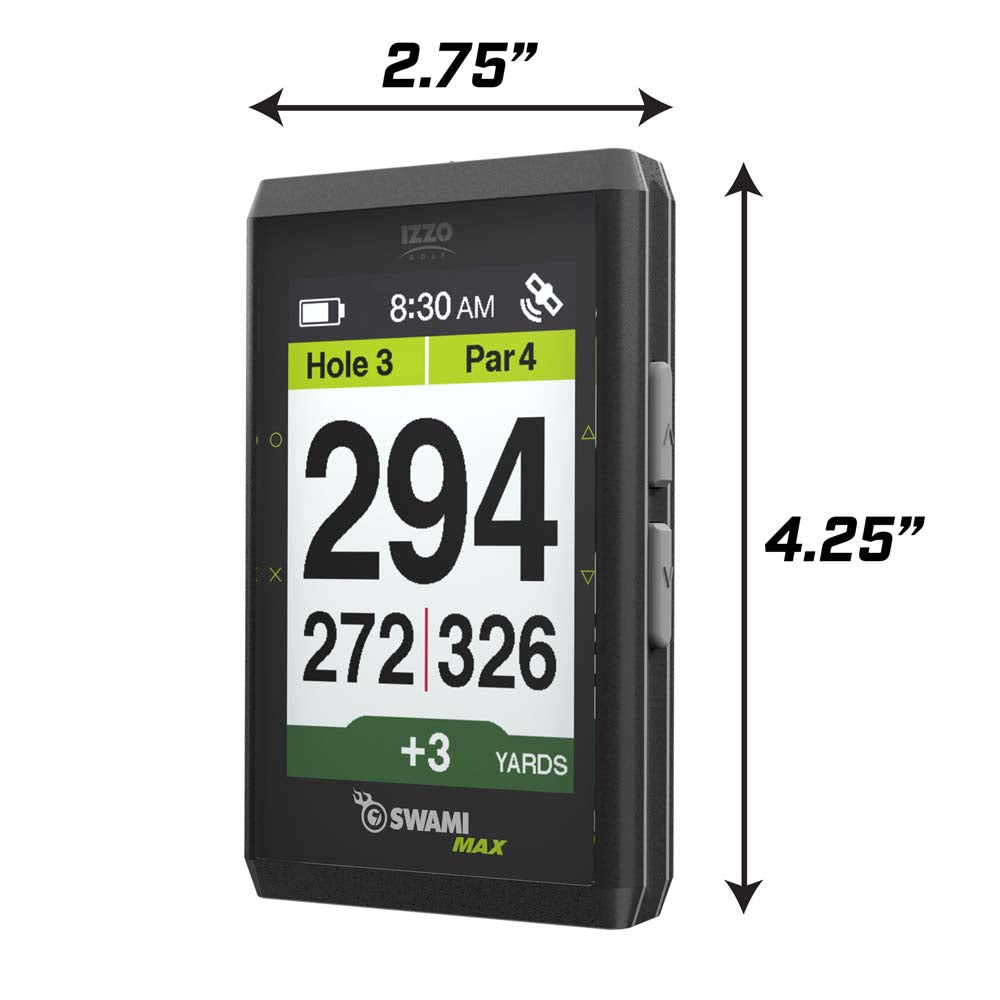 Izzo Golf Swami Max GPS Handheld Device   