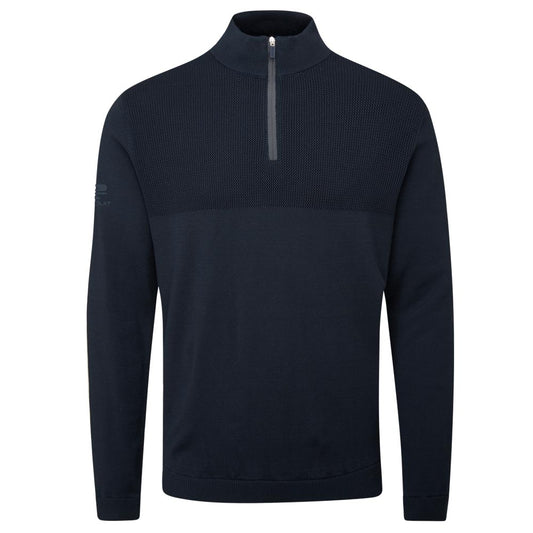 Stuburt Tawny 1/2 Zip Neck Golf Sweater French Navy M