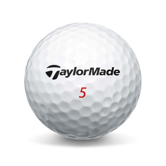 TaylorMade TP5 & TP5x Practice Golf Balls One Dozen - White White  