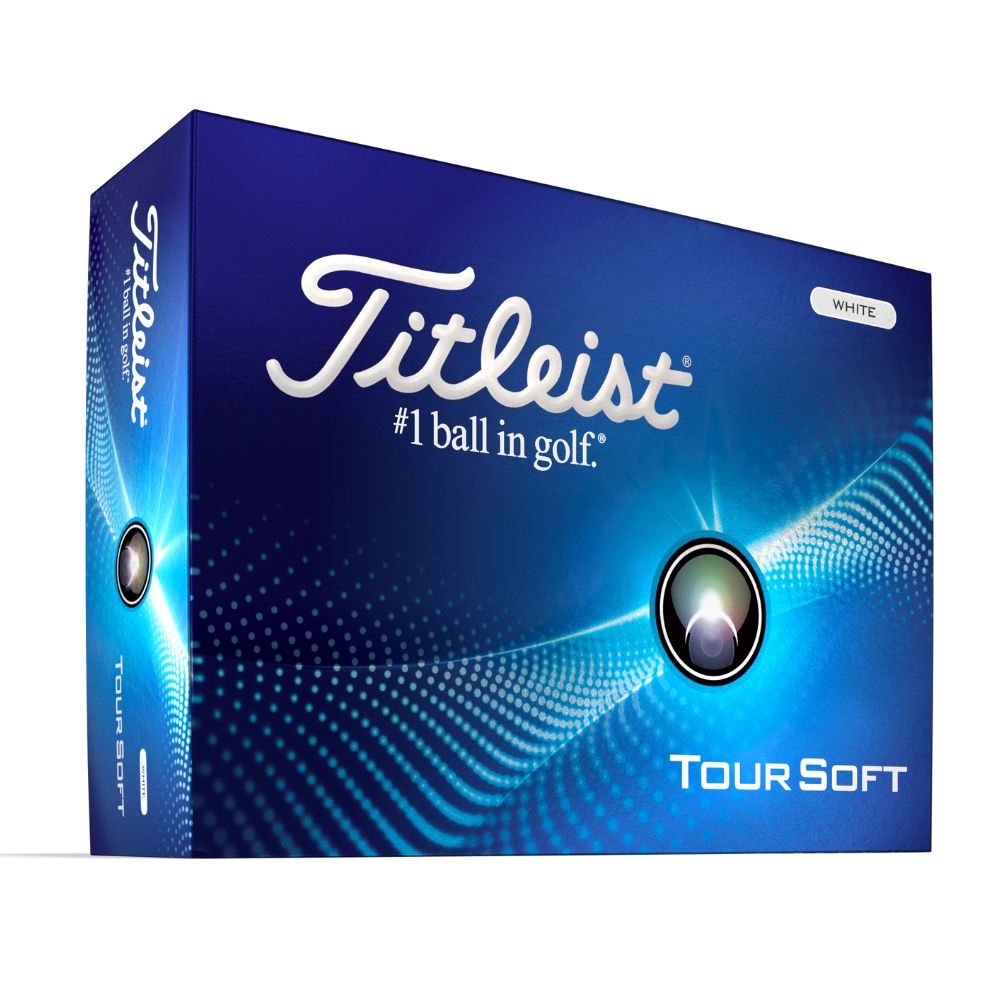Titleist Tour Soft Golf Balls 2024 - White White  