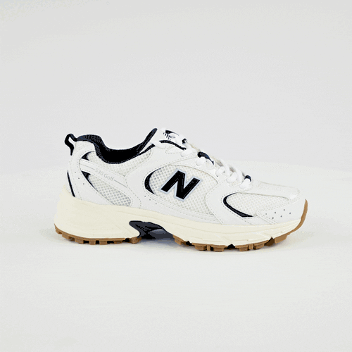 New Balance Ladies 530 Spikeless Golf Shoes 2026 - White / Navy