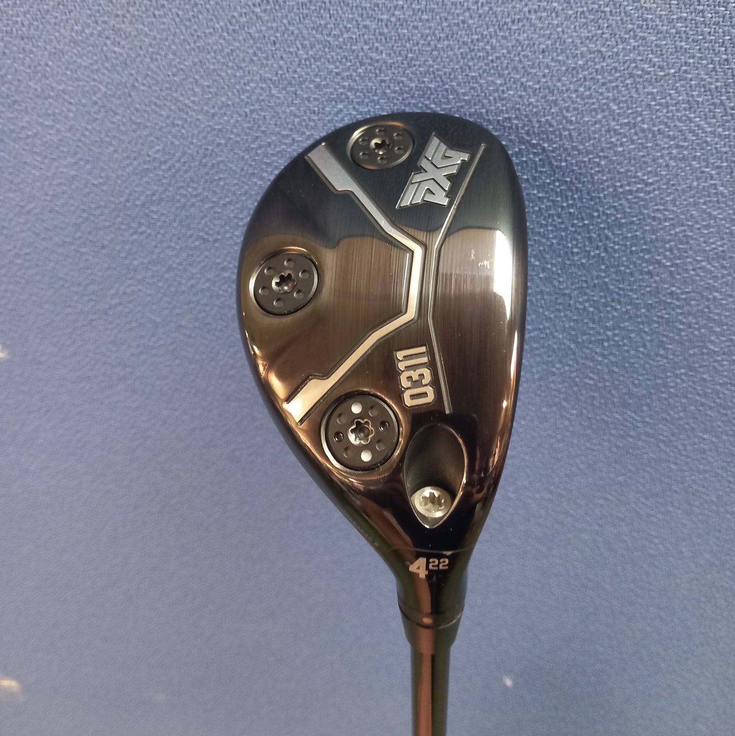 PXG Golf 0311 Black Ops Hybrid Mens Right Hand No 4 Regular Ex Demo