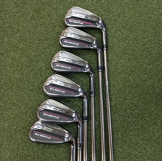 Callaway Golf Big Bertha 2023 Mens Right Hand Irons 5-PW Graphite Regular Pre Owned
