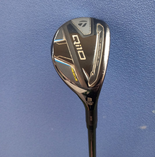 TaylorMade Qi10 Rescue Mens Right Hand No3 Regular Flex Pre Owned