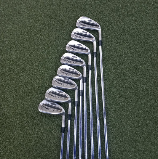 Ping Golf S58 Mens Right Hand 3-PW +3/4 Inch Black Dot X Flex Pre Owned