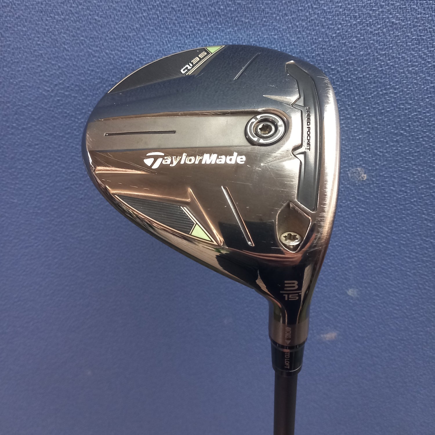 TaylorMade Qi35 3 Wood Fairway Mens Right Hand Stiff Pre Owned