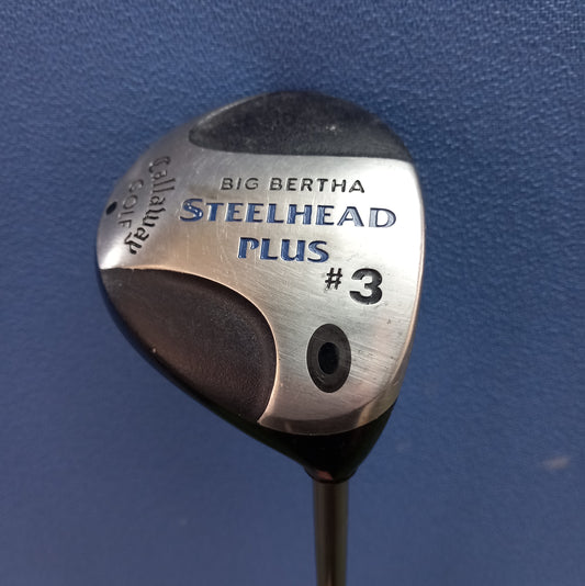 Callaway Golf Steelhead Plus Mens Right hand 3 Wood Regular Pre Owned