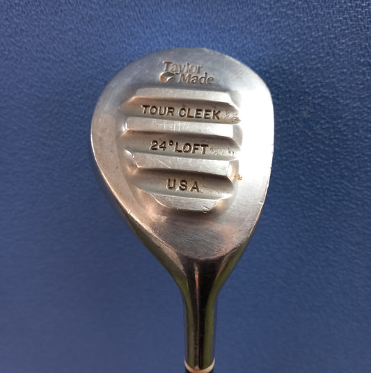TaylorMade Tour Cleek Mens Right Hand 24 Degrees Stiff Pre Owned