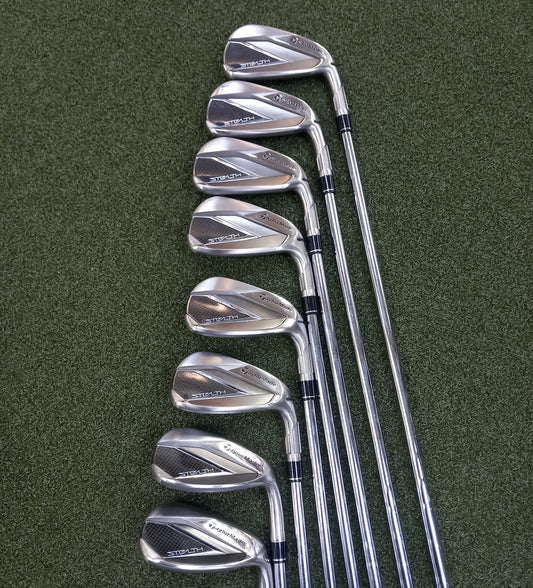 Taylormade Golf Stealth Irons Mens Right Hand 5-LW Regular Pre Owned