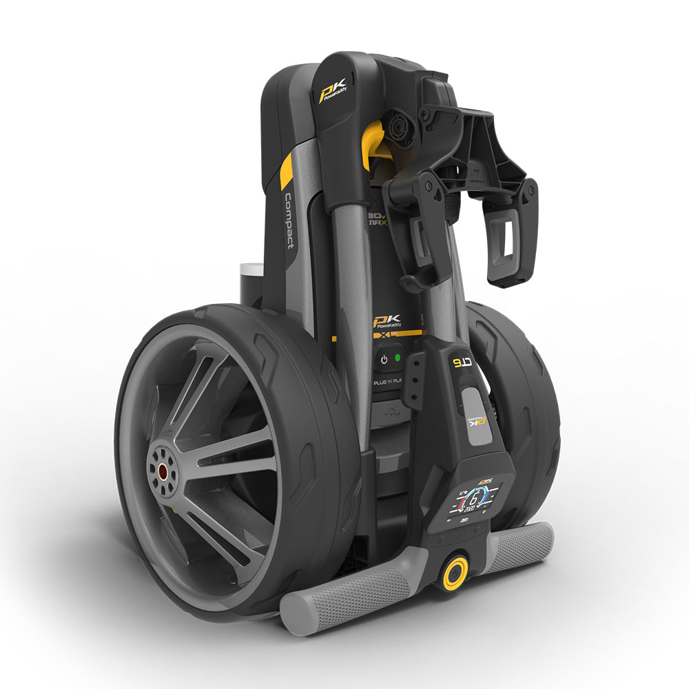 Powakaddy CT6 EBS Gun Metal Lithium Electric 2023 Golf Trolley + Free Gift 18 Hole  