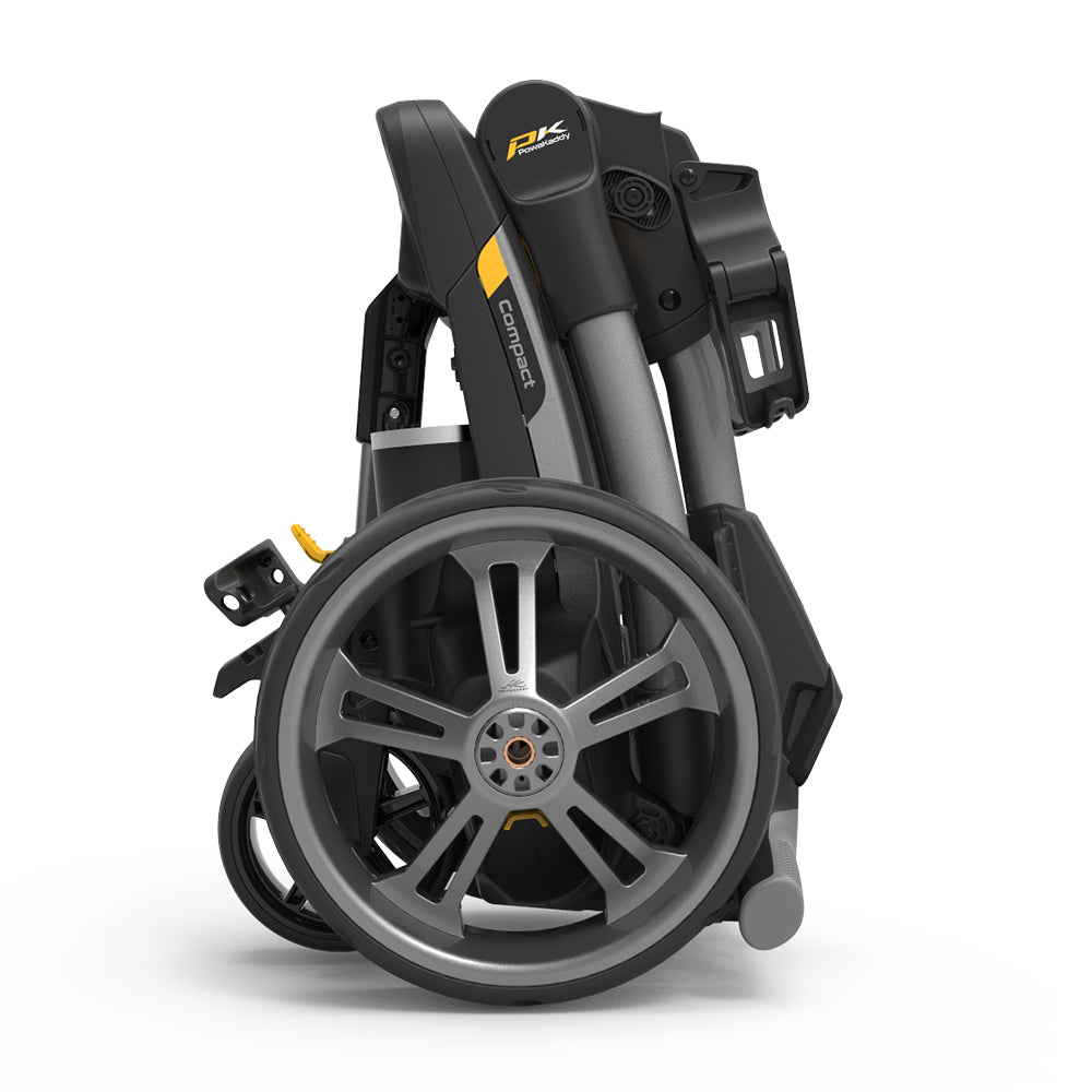 Powakaddy CT6 EBS Gun Metal Lithium Electric 2023 Golf Trolley + Free Gift   