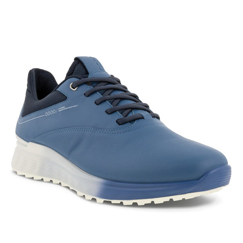 Ecco Golf S Three Goretex Mens Golf Shoes 102944 Retro Blue/White/Marine 60614 EU42 UK8/8.5 