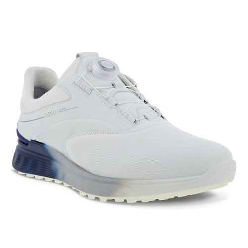 Ecco Biom S Three BOA Goretex Golf Shoes 102954 White/Blue Depths/ Bright White 60616 EU41 UK7/7.5 